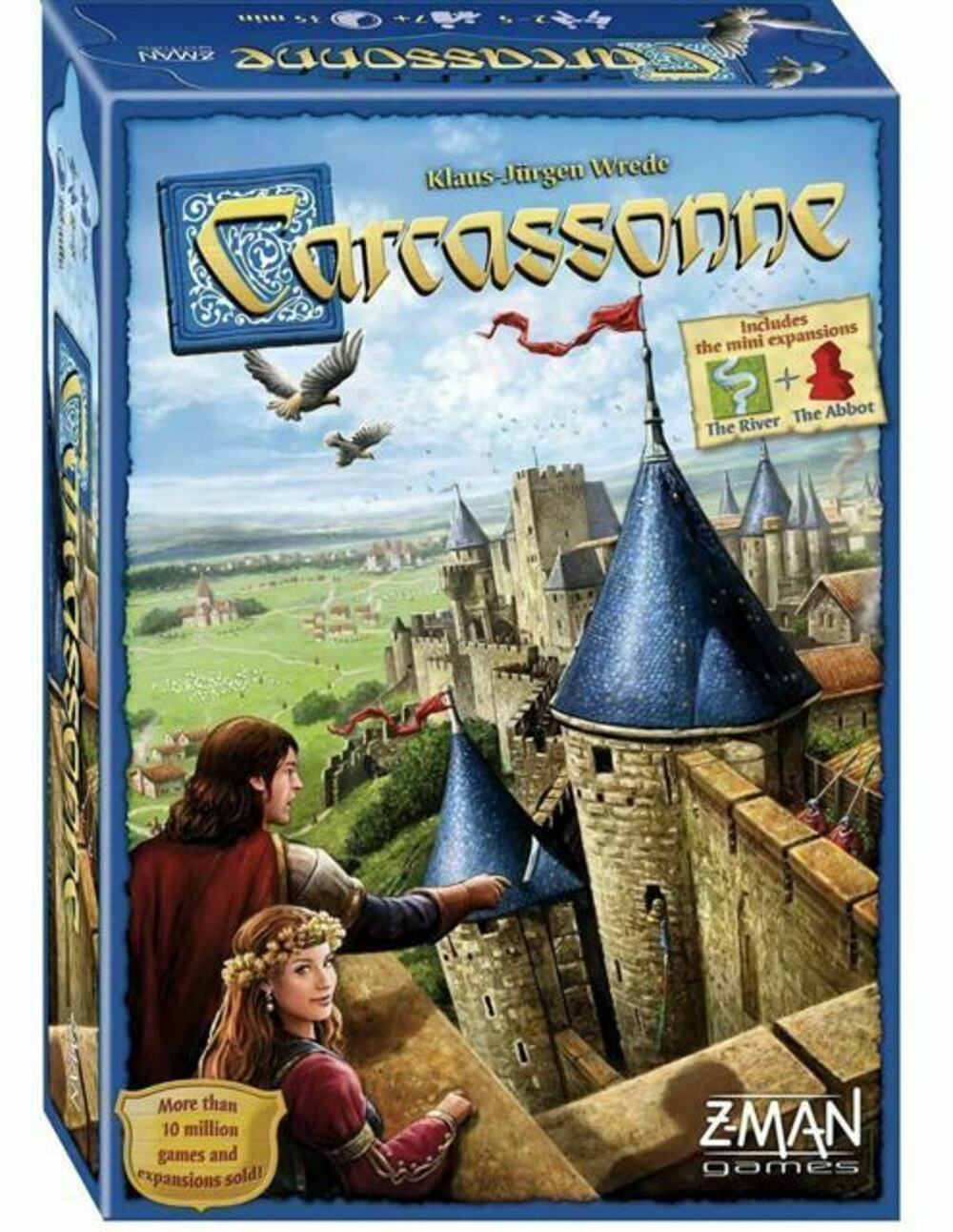 Carcassonne Board Game by Z-Man Games - New / Missing Plastic Wrap